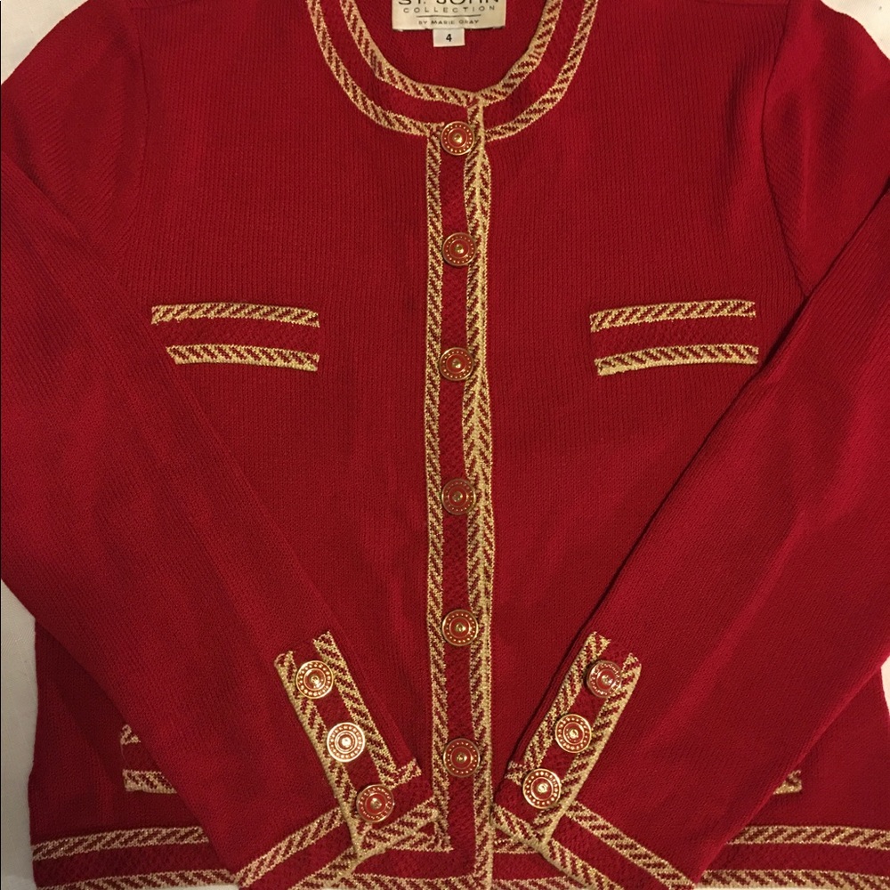 St. John Collection jacket  by Marie Gray sz 4